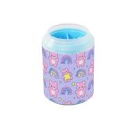 Cute Cartoon Bear Star Purple Peach Reusable Dog Foot Washer Soft Silicone Bristles Essential For All Pets Owners for Small Medium Dogs and Cats cintur贸n de seguridad para perros