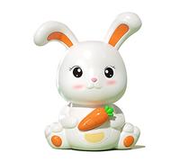 Cute Cartoon Bunny Piggy Bank, Bunny Piggy Bank for Kids Plastic Cute Shape Fall Prevention Large Capacity Money Box for Children Gift