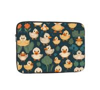 Cute Cartoon Bunny Printed 10 inch Laptop Case, Business/Office Commuter Laptop Case