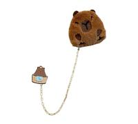 Cute Cartoon Capybara Badge Capybara Brooch Cute Lapel Pin Fashionable Accessory Alloy For Daily Parties Wear Pin