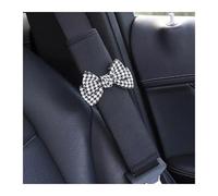 Cute Cartoon Car Seat Belt Pads Universal Bow Tie Car Shoulder Belt Cushion Belt Car Protector Safety Cover Seat Cover(B)