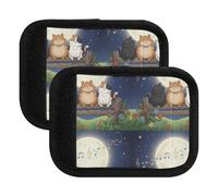 Cute Cartoon Cats Luggage Handle Wrap Handbag Grip Cover Protector Handle Covers for Suitcase, Carry On, Backpacks, Cute Cartoon Cats, Set Of 2