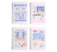 Cute Cartoon Coil Students Thicken the Horizontal Diary- Exploration Day