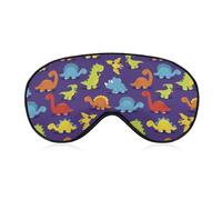 Cute Cartoon Dinosaur Eye Sleep Mask,Super Soft Eye Masks with Adjustable Strap,Ultimate Sleeping Aid,Blindfold,Relax & Relieve Your Fatigue,Puffy Eyes