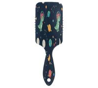 Cute Cartoon Dinosaurs Space 3d Hair Brush, Anti Static Brush, Hair Brush Women