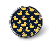 Cute Cartoon Duck Print Pins for Backpack - Enamel Pins Cute Jacket Coat Hat Bags Badge Pin, Funny Novelty Unique Button Pin Women Men Fashion Jewelry Accessories