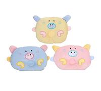 Cute Cartoon Fashion Pig Animal Shape Pet Pillow Cervical Spine Neck Support Sleeping Polyester Plush Pillows for Puppy dogs cats Pets(pink)