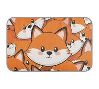 Cute Cartoon Fox Summer cat Cooling mat Self Cooling pad for Outdoor Cats for Canine Cozy Sleeping Cute tapete refrescante para mascotas M