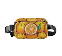 Cute Cartoon Fruit Orange Fashion Fanny Pack Waist Bag for Men Women Multipurpose Sling Bag Travel Essential with Adjustable Strap for Travel Shopping Running, Cute cartoon fruit orange, One Size