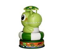 Cute Cartoon Fun Flying Water Jet Rocket Animal Water Jet Launcher Toy Gift Garden Indoor And Outdoor Bath Game(Green Dinosaur)