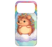 Cute Cartoon Hedgehog Rainbow Cute animals Kawaii Case for iPhone 17 Pro Max