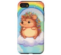 Cute Cartoon Hedgehog Rainbow Cute animals Kawaii Case for iPhone SE (2020) / 7 / 8