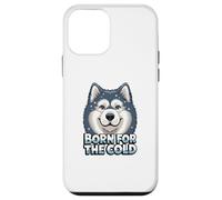Cute Cartoon Husky: Born For The Cold Case for iPhone 12 mini