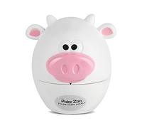 Cute Cartoon Kitchen Timer Mini Animal Timer Countdown Cooking Supplies 55-Minute Mechanical(#White Cattle)