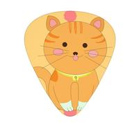 cute cartoon kitten Printed guitar picks - three thicknesses: thin, medium and thick, suitable for electric guitar, bass and ukulele.