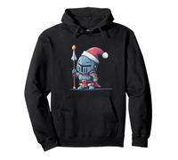 Cute Cartoon Knight Costume for Christmas Knights Pullover Hoodie