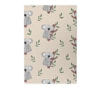 Cute Cartoon Koala Bears Pattern, Jigsaw Puzzles 1000 Pieces, Wooden Jigsaw Family Game Wall Decor for Adults Teens