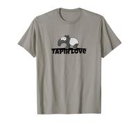 Cute Cartoon Malayan Tapir Love I Love Tapirs T-Shirt