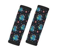 Cute cartoon octopus surf Luggage Handle Wraps for Suitcase, Soft Luggage Handle Covers, Luggage Tags Identifiers for Suitcases, Travel Luggage Accessories Essentials for Flying