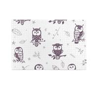 Cute Cartoon OwlsWooden Jigsaw Puzzle Puzzles for Adults 1000 Pieces