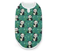 Cute Cartoon Panda Dog Clothes Dogs Jacket Pet Shirts Coats for Summer Apparel M