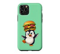 Cute Cartoon Penguin Jazz Saxophonist Musician Case for iPhone 11 Pro