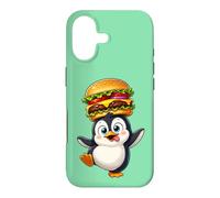 Cute Cartoon Penguin Jazz Saxophonist Musician Case for iPhone 17