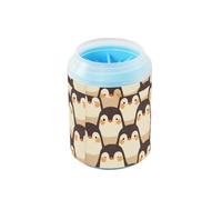Cute Cartoon Penguin Reusable Dog Foot Washer Soft Silicone Brush Feet Grooming Supplies for Small & Medium Dogs accessories para perros