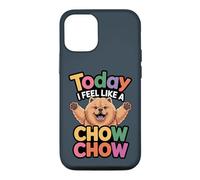 Cute Cartoon Pet Dog Breed Today I feel like a Chow Chow Case for iPhone 12/12 Pro