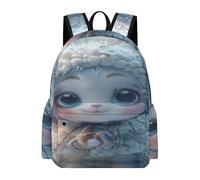 Cute Cartoon Sheep Backpack, Primary School Bags, Girls, Boys, Fashion, Casual, Backpacks, Travel Backpacks, 6