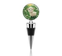 Cute Cartoon Sheep Wine Stopper Reusable Wine Bottle Stopper Decorative Bottle Stoppers Funny Champagne Stoppers Stylish And Durable Perfect for Parties And Gifts