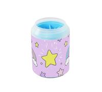 Cute Cartoon Star Rainbow Peach Reusable Pet Foot Washer Soft Silicone Bristles Essential For All Pets Owners Suitable for Small, Medium, Large Breed Dogs