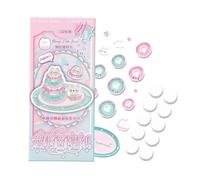 Cute Cartoon Stickers, Animals Decor Set Kit, Layered Stack Design with Strong Adhesion, Sturdy PVC Sticker Pack Set, Creative Decoration Kit with Playful Style, Surfaces Decor for Kids Teens