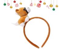 Cute Cartoon Style Plush Horse Head Headband Costume for Halloween Party Cosplay Christmas | For Halloween Christmas Parties Festivals Cosplay Make Up Garden Daily