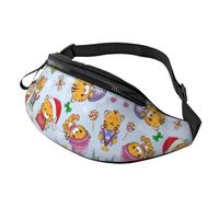 Cute Cartoon Tiger Crossbody Bag Gym-goers 14X35CM