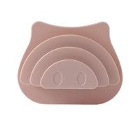Cute Cartoon Wall Hooks - Animal Nose Utility Hook 3-Slot Organizer, Adhesive Cartoon Animal Design, Durable All-Purpose Wall Hanger | Multi-Functional Home Bedroom Living Room Offices Apartment