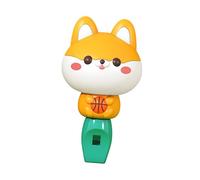 Cute Cartoon Whistle Toy Loudly Whistling for Kids Kindergarten Preschool Plastic Portable with Lanyard (#2)
