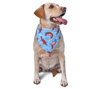 Cute Cartoon Wild Animal PlatypusDog Bandanas Cat Puppy Scarfs Washable Pet Handkerchief