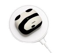 Cute Case for Airpods Pro, Tiger Panda Funny Animal Protective Silicone Rubber Cover Skin with Anti-Lost Keychain (Panda)