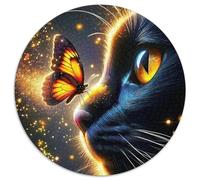 Cute Cat 1000 Piece Jigsaw Puzzle for Adults Lovely Kitten Colourful Jigsaws Educational Games Great Gift 1000pcs (67.5x67.5cm)