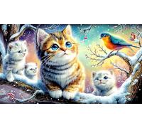 cute-cat 1000 Piece Jigsaw Puzzles for Adults Educational Games Jigsaw Puzzle Home Decoration for The Whole for Women, Gifts for Mencute-cat75x50cm/1000pcs
