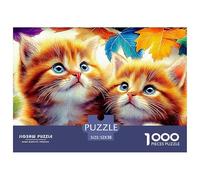 Cute Cat (190)_1Masterful 1000-Piece Jigsaw Puzzles for Adults A Complete Set of Challenging Educational Puzzle Game Pieces - An Intellectually Stimulating Gift for Adult And Teenage Enthusiasts Age