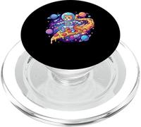 Cute Cat Astronaut Surfing Pizza Space PopSockets PopGrip for MagSafe