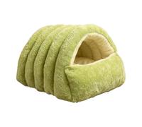 Cute Cat Bed | Washable Foldable Winter House | Small Dog Bed for Indoor Use Cat Cave | For Pets Small Dogs Rabbits Indoor Home Living Room Balcony Cold Weather We