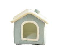 Cute Cat Cave - Washable Kitten Bed, 40x35x32cm Cat Tent with Anti Skid Base Bottom, Soft Cotton Cloth Pet Bed, Pet Shelter Sleeping House, Cave Cushion for Indoor Animal Rest