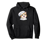 Cute Cat Chef Cartoon Cooking Pullover Hoodie