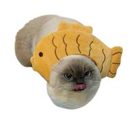 Cute Cat Costume, Fish Shape Funny Cat Headgear, Cute Holiday Supplies, Soft Taiyaki Costume for Daily Life, Gathering, Home, Photography