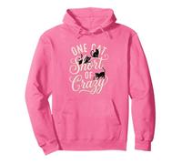 Cute Cat Crazy Ladies Yarn Funny Whimsical Cat Lover Pullover Hoodie