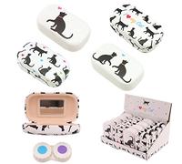 Cute Cat Design Handy Contact Lenses Case