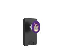 Cute Cat Face Rainbow Magic PopSockets PopWallet for MagSafe